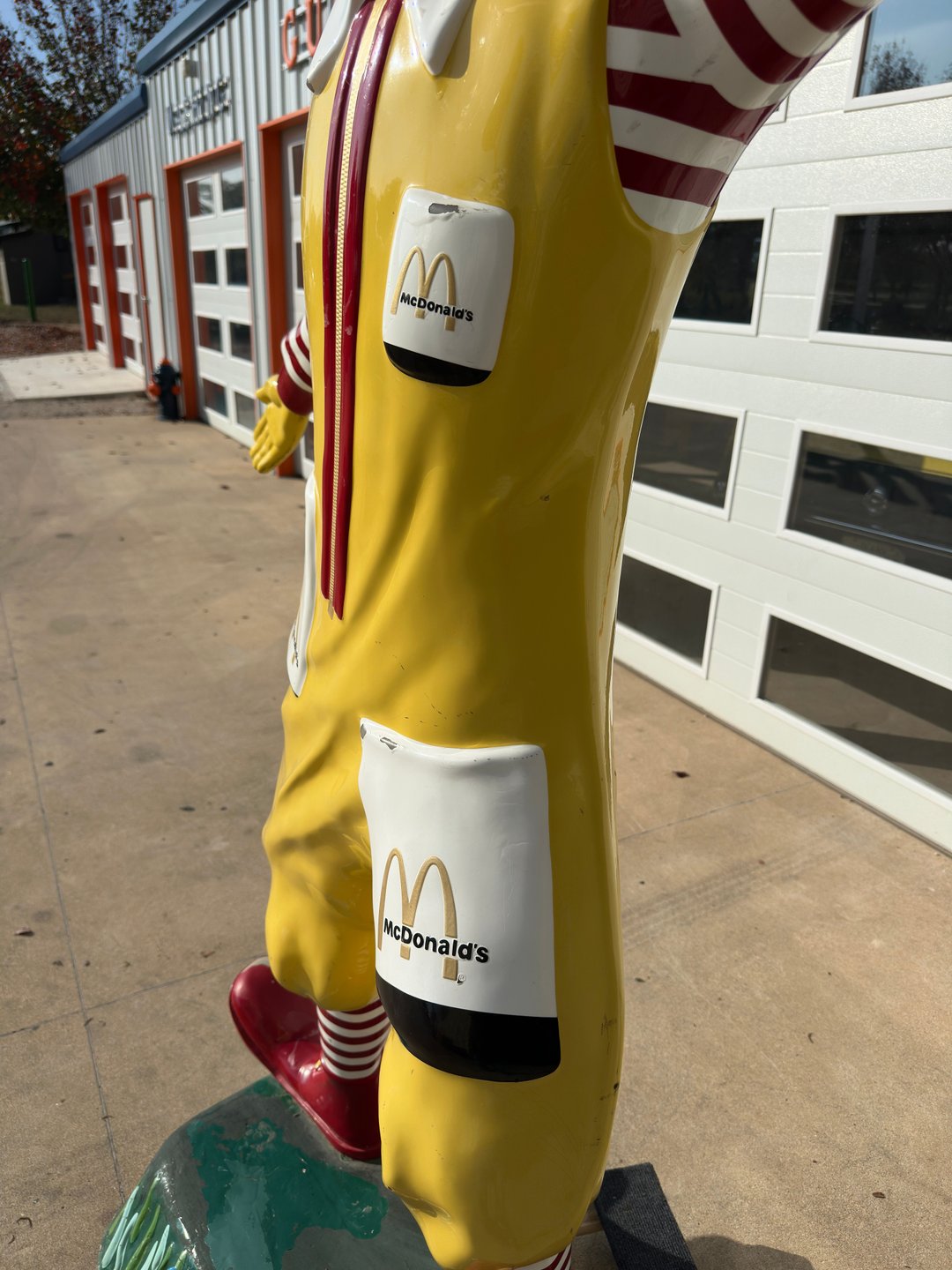 1970's-80's Ronald McDonald Life Size Statue