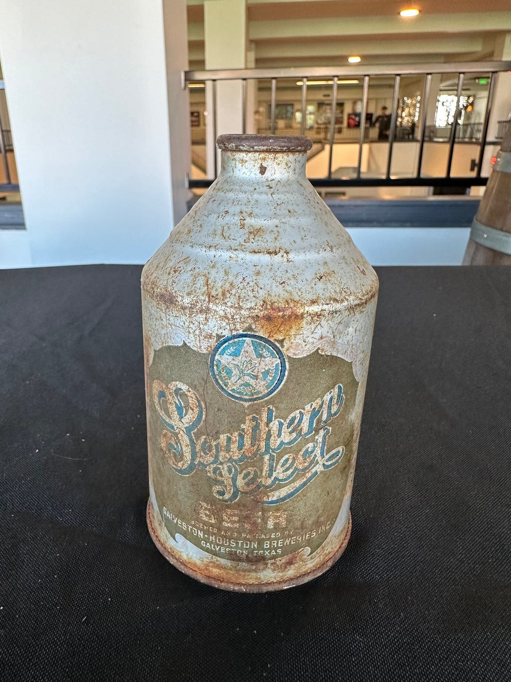 Vintage Southern Select Crowntainer Cone Top Beer Can 1940s