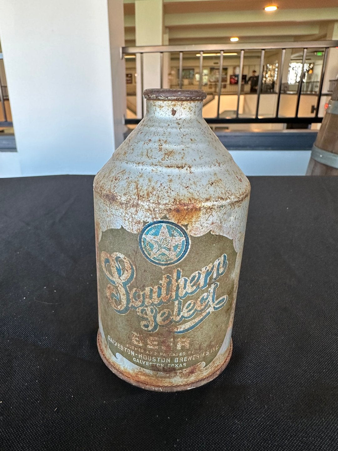 Vintage Southern Select Crowntainer Cone Top Beer Can 1940s