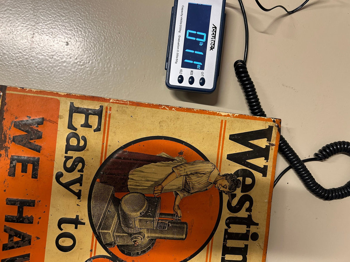 Vintage Westinghouse Home Power Plant Sign